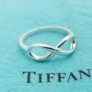 Tiffany & Co. Sterling Silver Infinity Ring